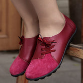 Retro Lightweight Soft Sole Comfortable Slip On Flats Oshnow